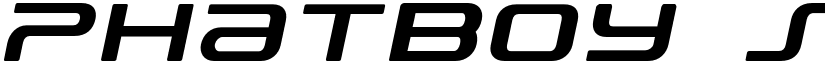 PhatBoy Slim Bold Italic font