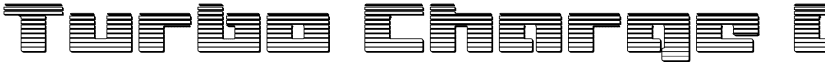 Turbo Charge Chrome Regular font