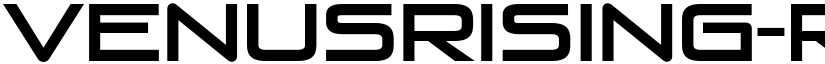 VenusRising-Regular font