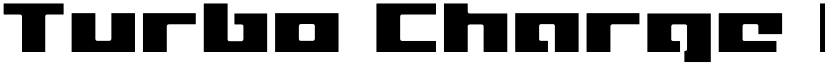 Turbo Charge Light Light font