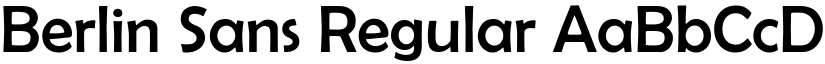 Berlin Sans font download