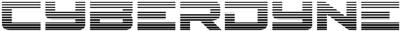 Cyberdyne Gradient Regular font