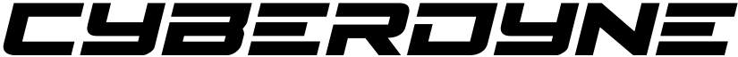 Cyberdyne Italic Italic font