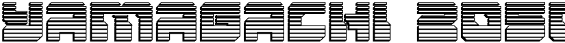 Yamagachi 2050 Chrome Regular font