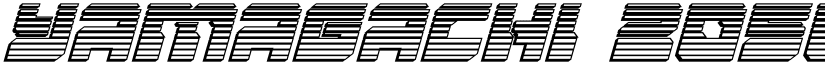 Yamagachi 2050 Chrome Italic Italic font