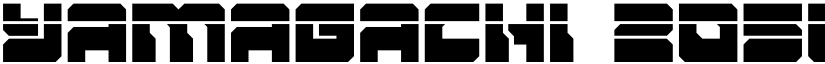 Yamagachi 2050 Laser Regular font