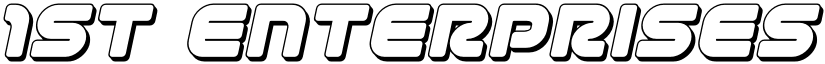 1st Enterprises 3D Italic Italic font