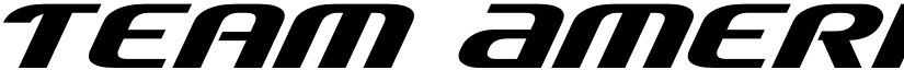 Team America Regular font