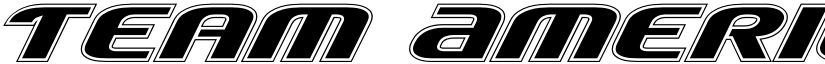 Team America Academy Regular font