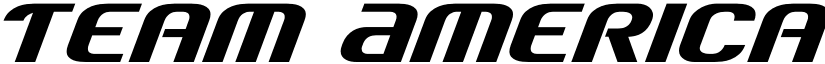 Team America Condensed Condensed font