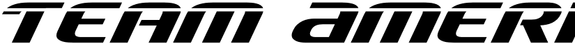 Team America Laser Regular font