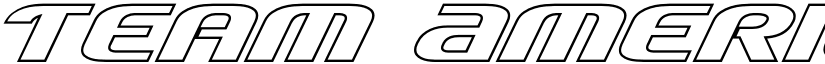 Team America Outline Regular font