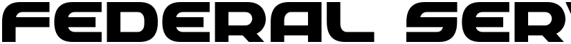 Federal Service ExtraBold Expanded ExtraBold Expanded font