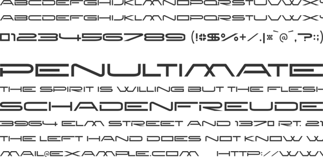 New Brilliant font preview