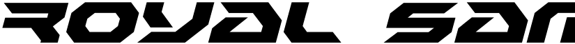 Royal Samurai Light Italic Light Italic font