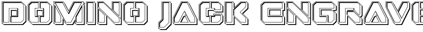 Domino Jack Engraved Regular font