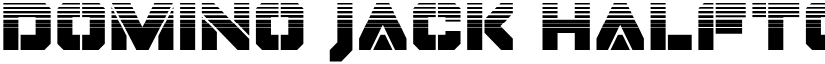 Domino Jack Halftone Regular font