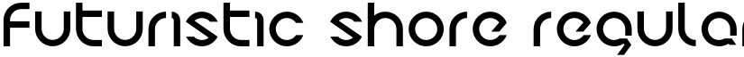 Futuristic Shore Regular font