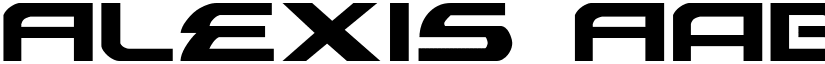 Alexis font download