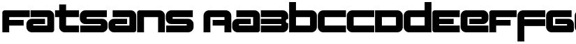 Fatsans font