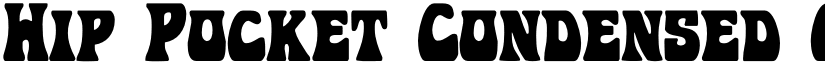 Hip Pocket Condensed Condensed font