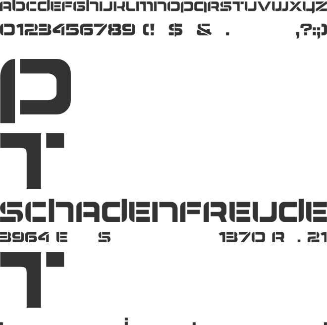 Airlock font preview