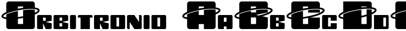 Orbitronio font
