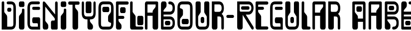 DignityOfLabour-Regular font