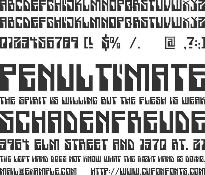 Crackwhore font preview