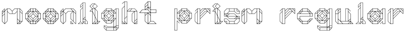 Moonlight Prism Regular font