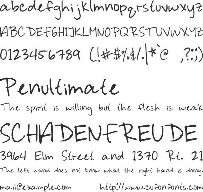 Lyds Font font preview