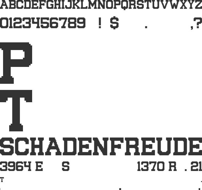 Meatloaf font preview