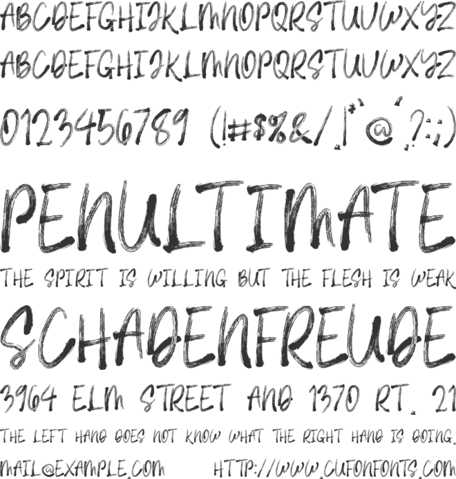 Royal Brush font preview