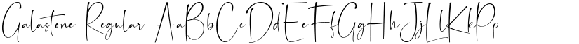 Galastone font download