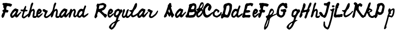 Fatherhand font download