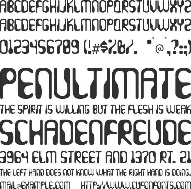 Hydrogen Whiskey font preview