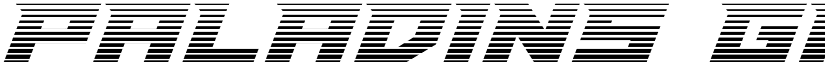 Paladins Gradient Regular font