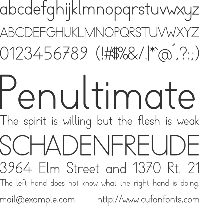 TTKB Dik Temel Abece font preview