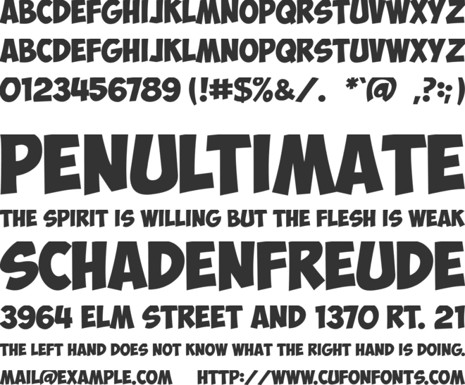 ObelixPro font preview