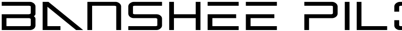 Banshee Pilot Bold Bold font