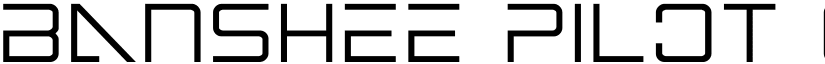 Banshee Pilot Condensed Condensed font