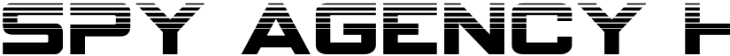 Spy Agency Halftone Regular font