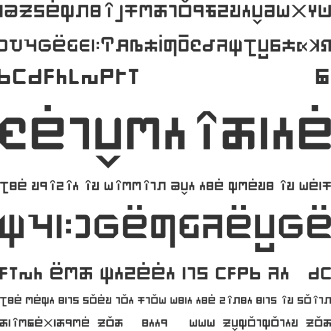 Hinglish Matra font preview