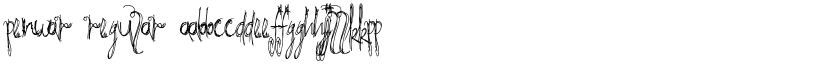 PenWar Regular font