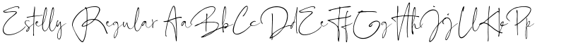 Estelly Regular font