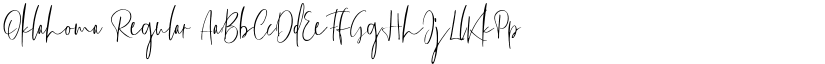 Oklahoma Regular font