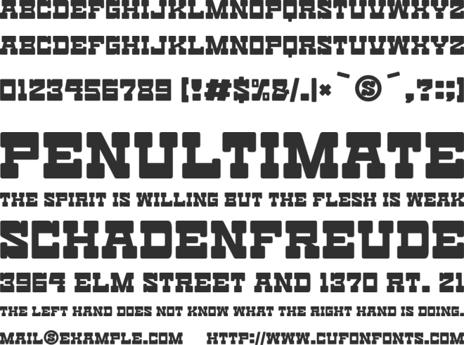 Toy Block Maestro font preview