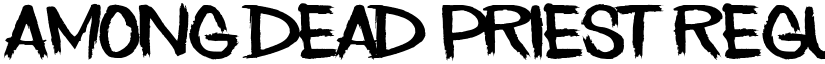 Among Dead Priest Regular font