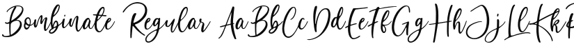 Bombinate font download