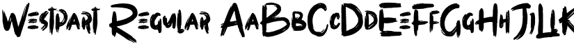 Westpart Regular font
